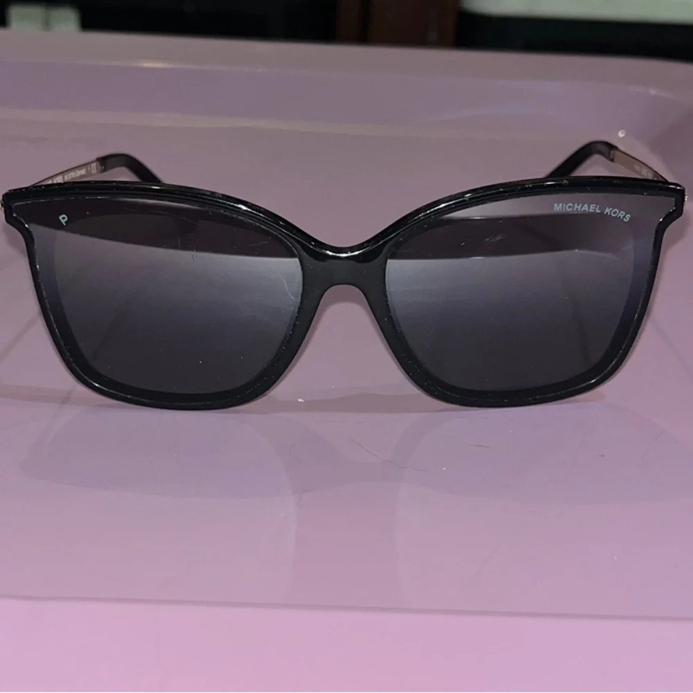 Michael Kors zermatt  Black and gold cat eye Sunglasses